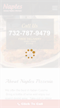 Mobile Screenshot of naplespizzaandrestaurant.com